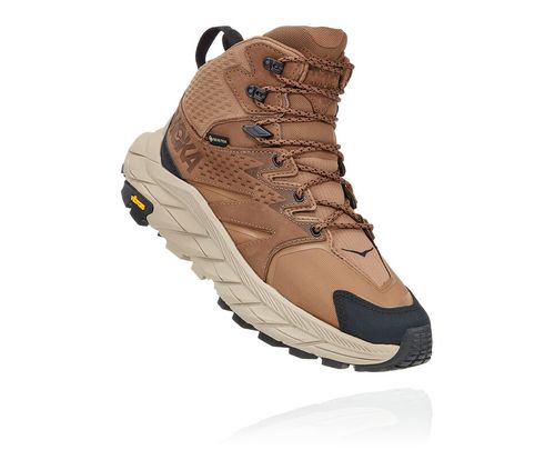 Hoka One One Dame Anacapa Mid Gore-tex Fjellsko Otter/Svart Norge-59CSM